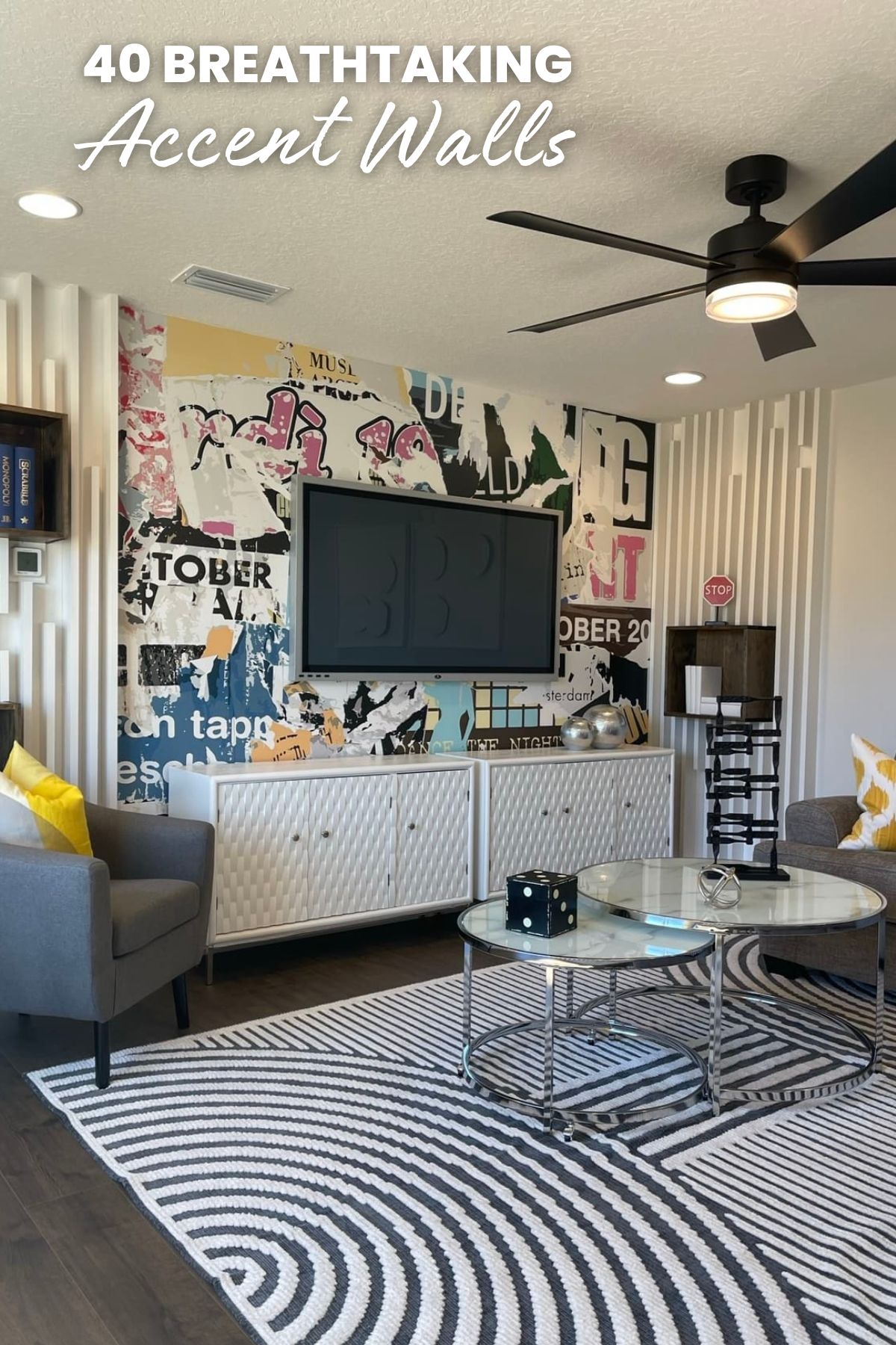 40 Stunning Accent Wall Ideas for a Dramatic Look