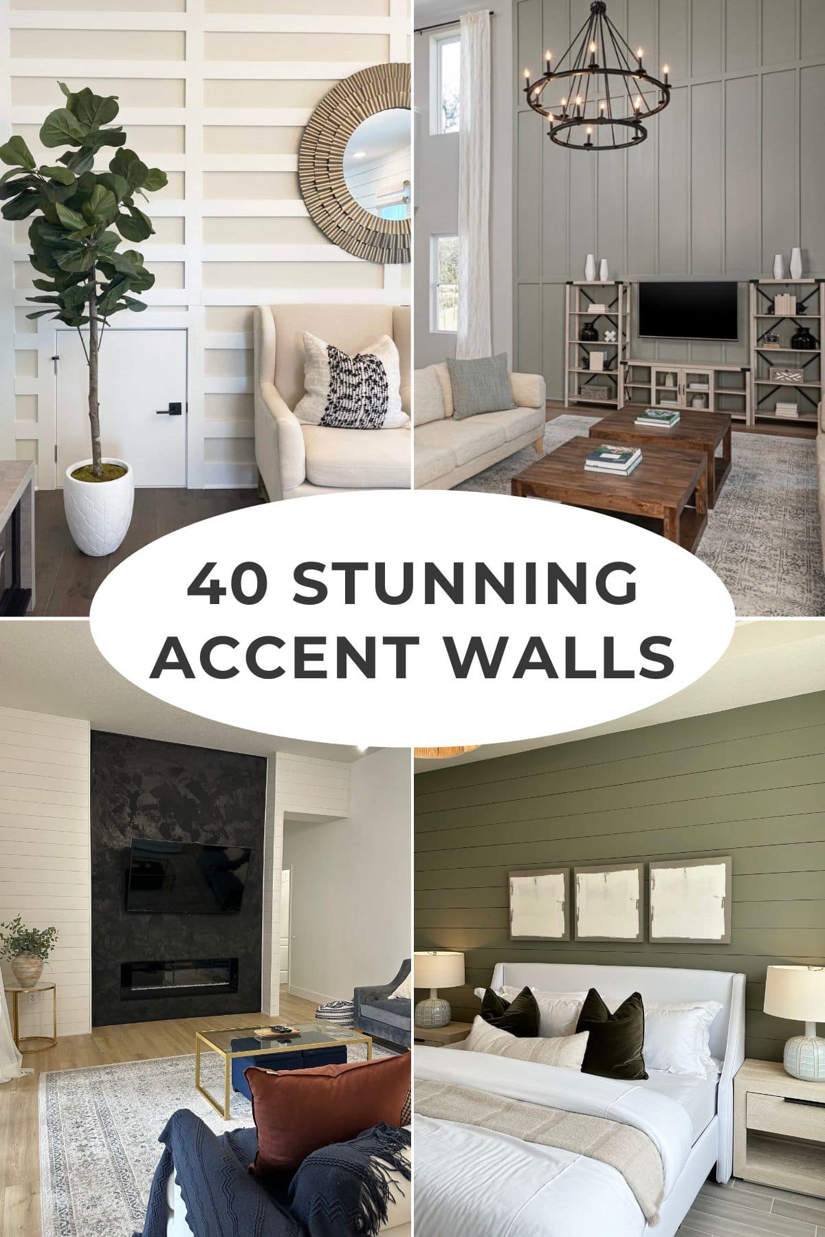 40 Stunning Accent Wall Ideas for a Dramatic Look