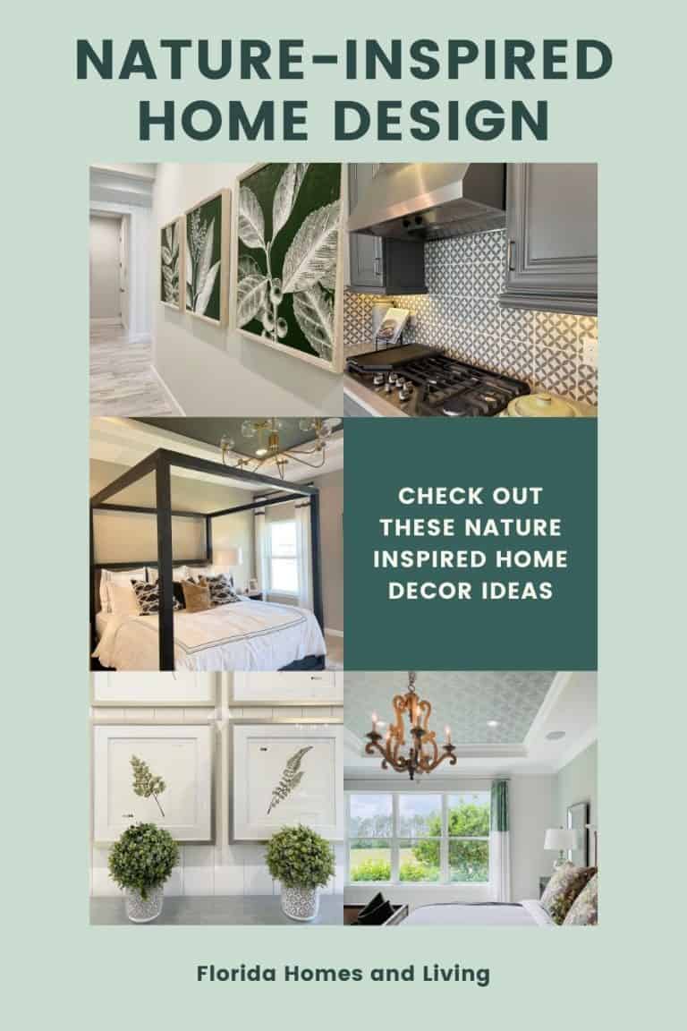 5 Nature Inspired Home Decor Ideas 2022 | Florida Homes and Living