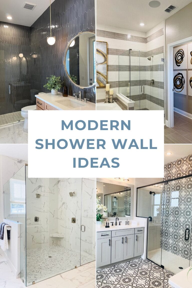 Shower Wall Ideas: 6 Modern Finishes for Your Bathroom