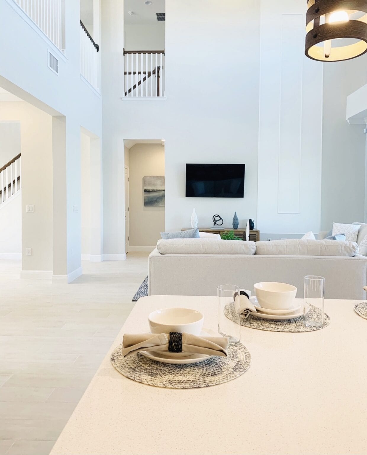 Illustration of High-End Minimalist Interior Design Style