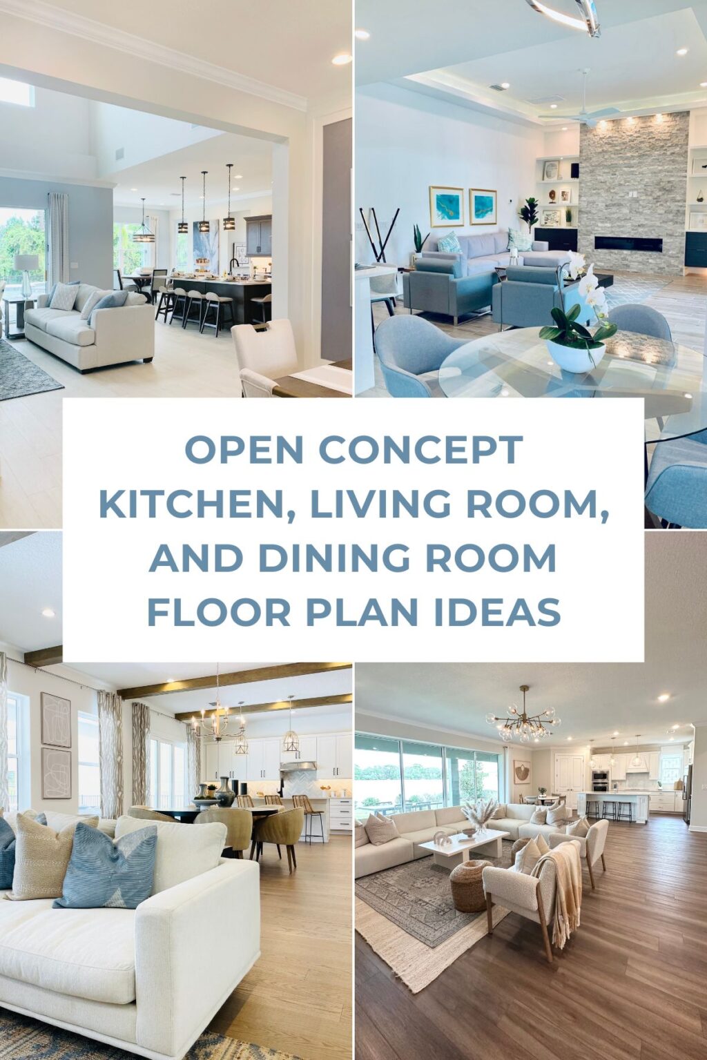 Open Concept Kitchen, Living Room and Dining Room Floor Plan Ideas ...