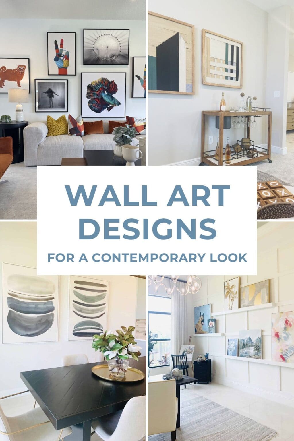 Modern Wall Art Ideas to Jazz Up Your Home