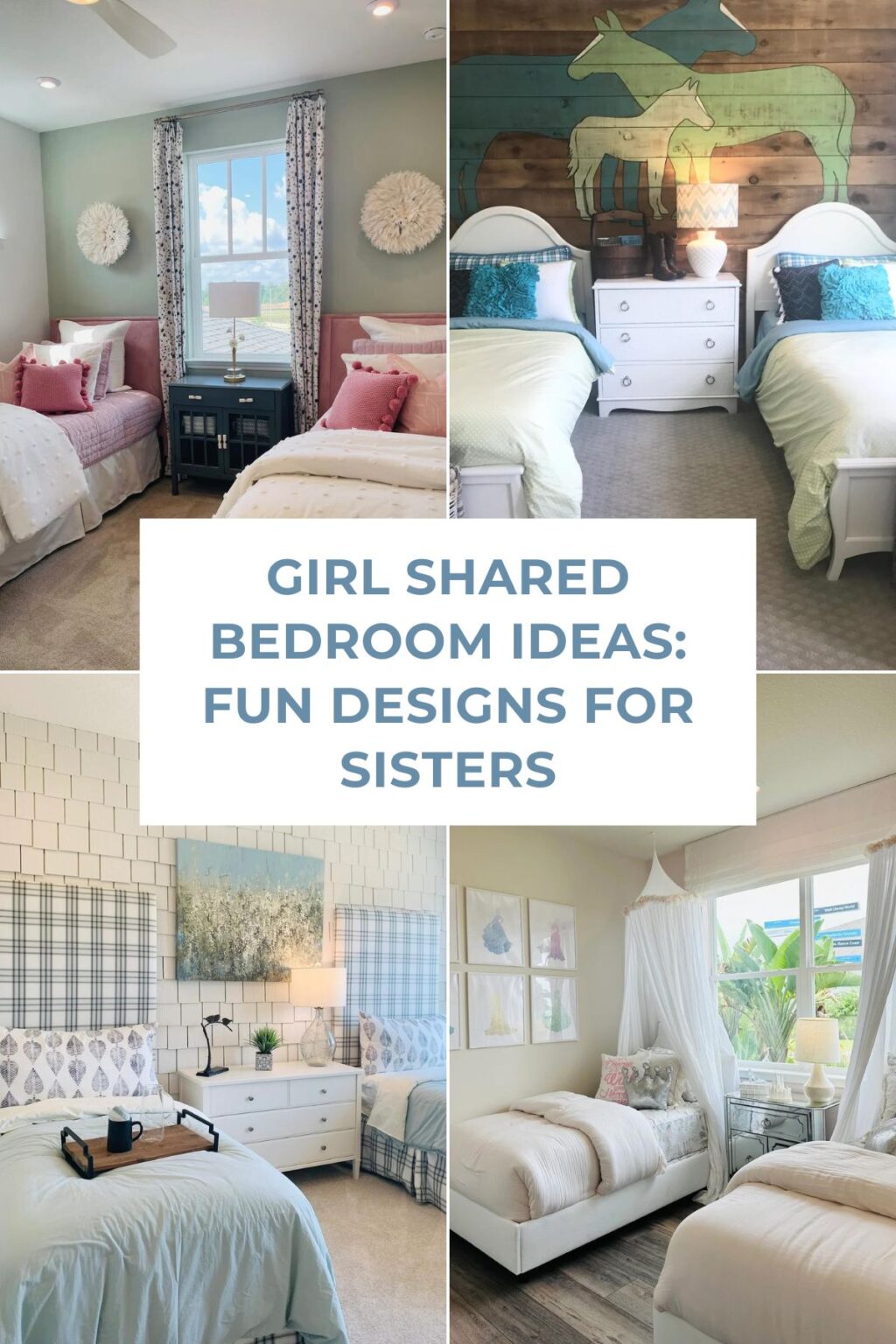 Girl Shared Bedroom Ideas: Chic and Fun Designs for Sisters