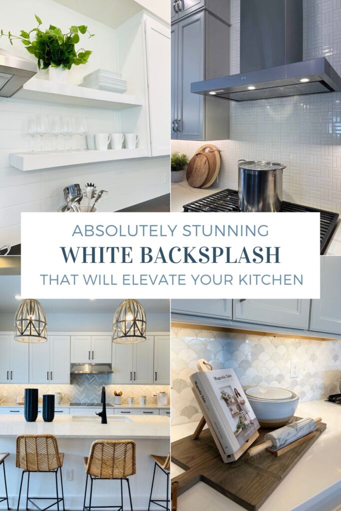 7 Elegant White Kitchen Backsplash Ideas that Will Elevate Your Space