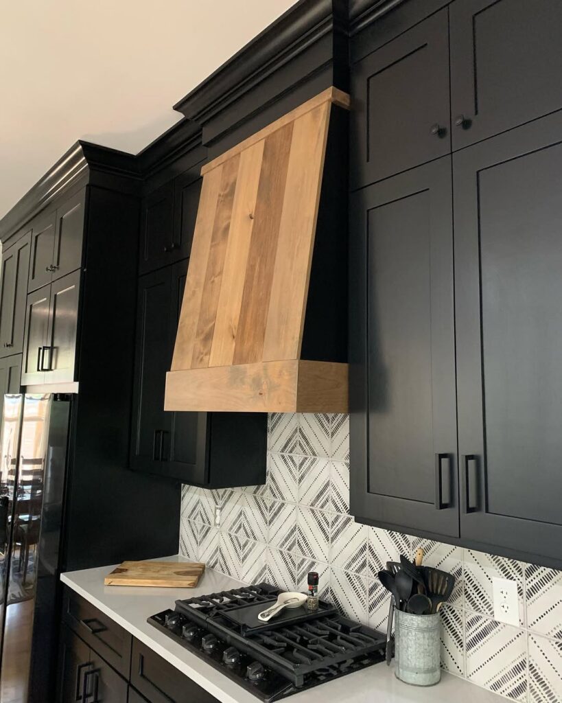 Tricorn Black Kitchen Cabinets