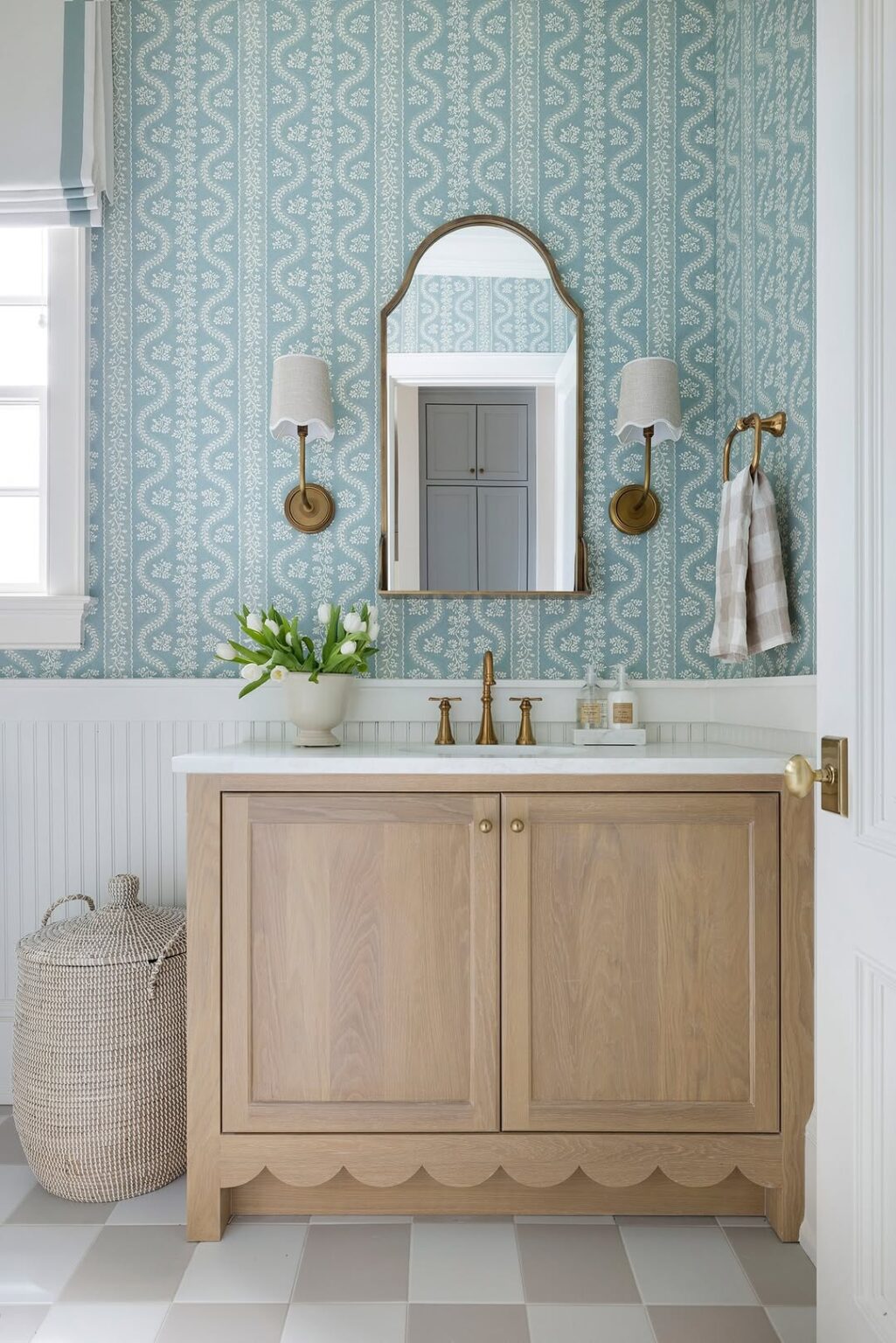 Powder Room Wallpaper Ideas to Elevate Your Space | Florida Homes and ...