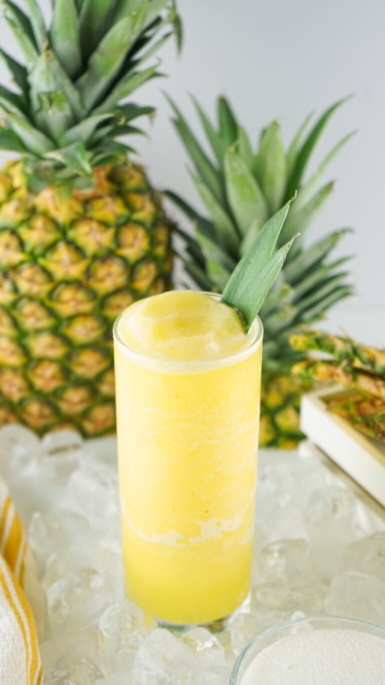 Frozen Pineapple Agua Fresca