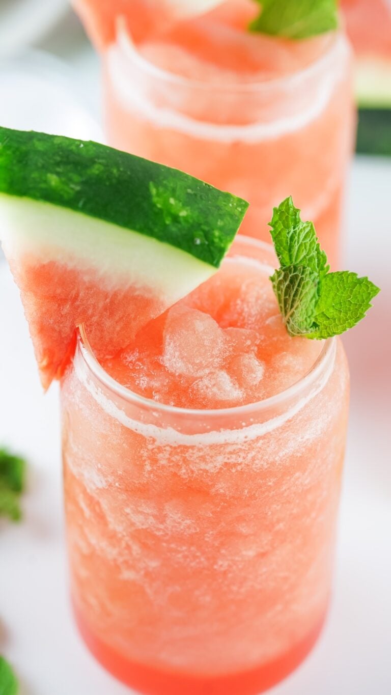 Frozen Watermelon Agua Fresca