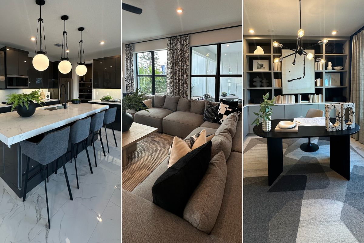 South Florida Luxury Home Tour: Black & White Design